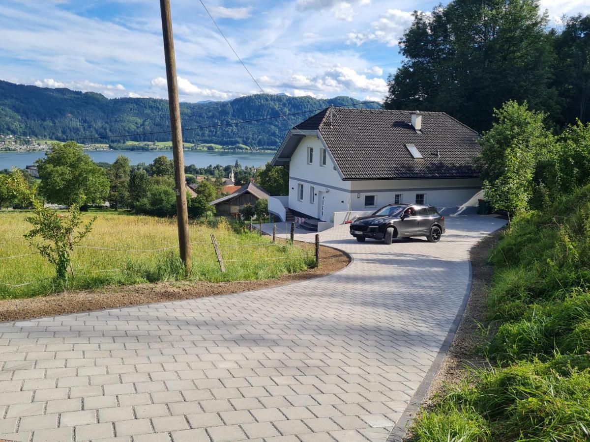 Aparts Lakeview -Gerlitzen -Ossiacher See -Ski Tratten  Εξωτερικό φωτογραφία