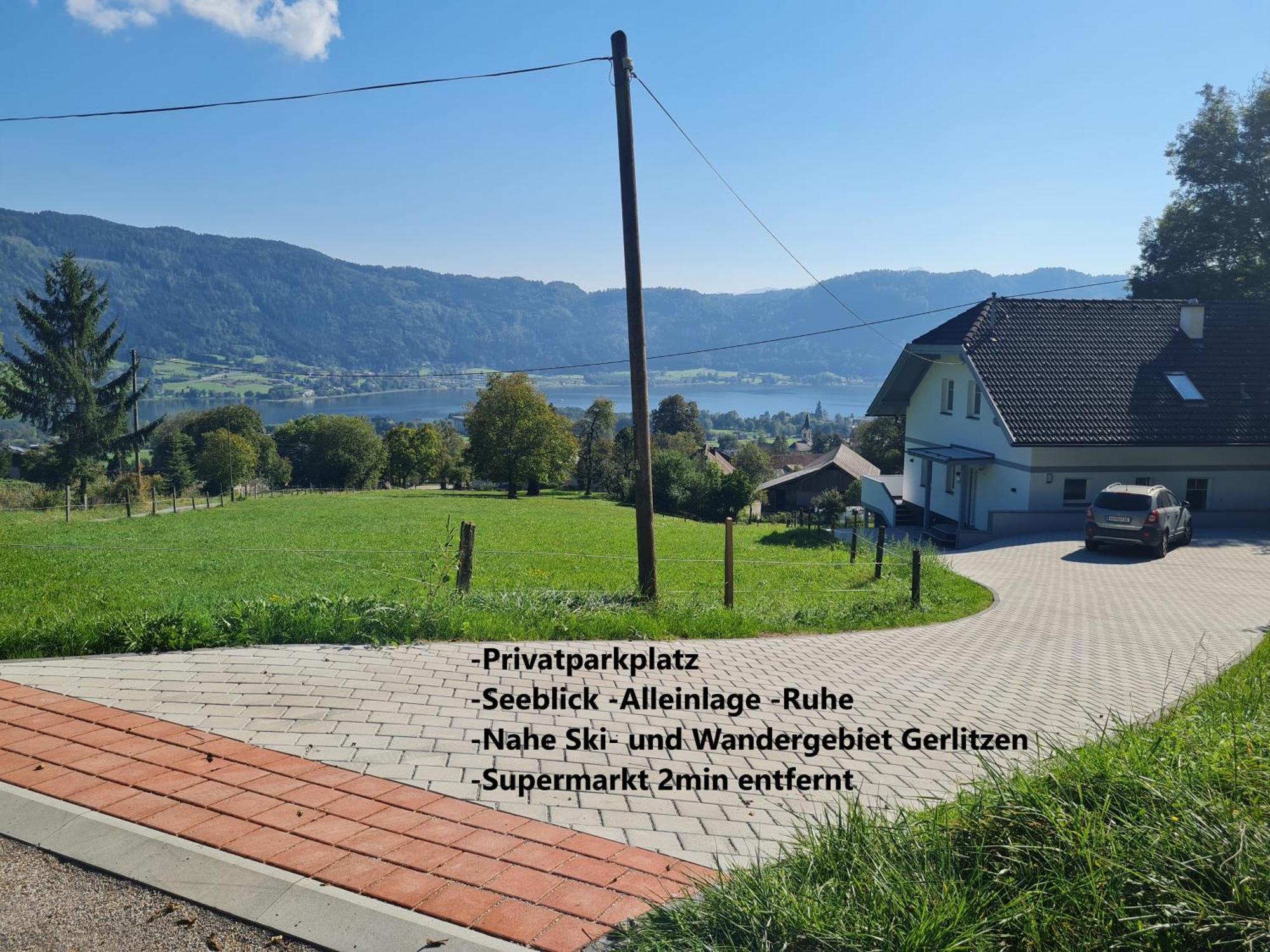 Aparts Lakeview -Gerlitzen -Ossiacher See -Ski Tratten  Εξωτερικό φωτογραφία